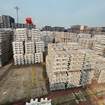 คุณภาพ  1000 - 7000 SERIES Cast Aluminum 7075 1060  A7 Ingots 25kg 20kgs โรงงาน