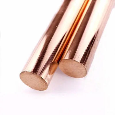 แท่งทองแดงบริสุทธิ์ที่ไม่ใช่เหล็กขนาด 12 มม. C26000 C27000