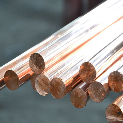 6mm 8mm C11000 ทองแดงบริสุทธิ์เส้นกลม ทองแดงบริสุทธิ์ 99.95%
