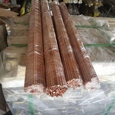 ทองแดงเส้นกลมอุตสาหกรรม ทองเหลืองแดง 0.5mm ถึง 50mm