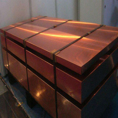 C200 C11000 แผ่นทองแดงแผ่น Solid Copper Sheets 2mm 3mm 4mm
