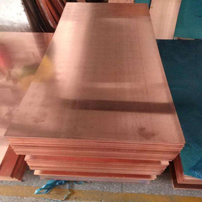 C200 C11000 แผ่นทองแดงแผ่น Solid Copper Sheets 2mm 3mm 4mm