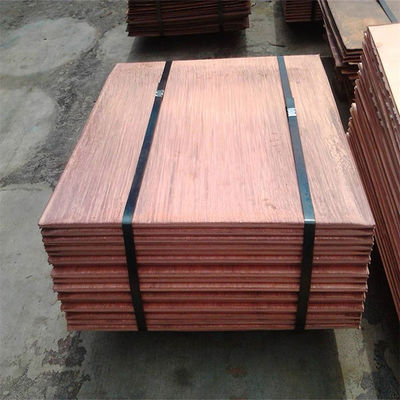 แผ่นเพลททองแดงบริสุทธิ์ ASTM AISI 0.5mm 0.8mm 1mm