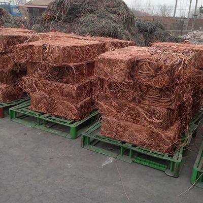 0.20mm - 1.88mm Electrolytic Copper Cathodes Wire Waste สำหรับอุตสาหกรรมเบา