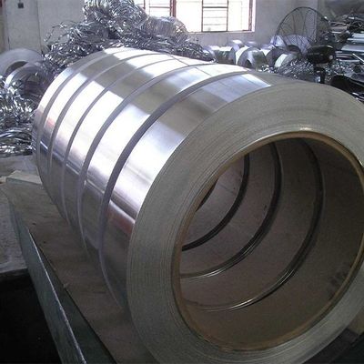 2A50 2017 Aluminium Strip Coil ม้วนโลหะแผ่นอลูมิเนียมสีขาวสำหรับการบินและอวกาศ