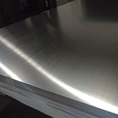 โลหะระเหิด 1060 แผ่นอลูมิเนียมแบน 3mm 5mm 10mm Brushed Aluminium Sheet