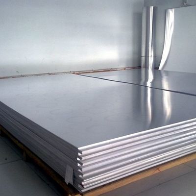 โลหะระเหิด 1060 แผ่นอลูมิเนียมแบน 3mm 5mm 10mm Brushed Aluminium Sheet