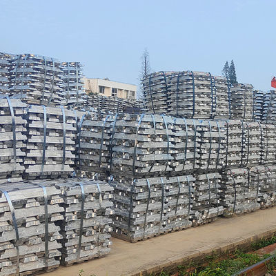20kgs 25kgs 99.7 99.8 99.9 Aluminium Ingots A7 อลูมิเนียมอัลลอยด์หล่อขึ้นรูป