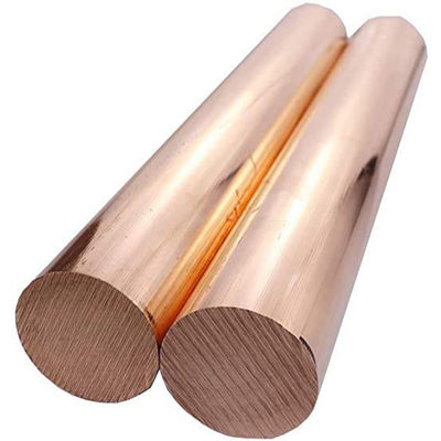 ASTM B348 1 ถึง 12M ไทเทเนียมทองแดงนิกเกิลแท่งกลมแท่งทองแดงบริสุทธิ์