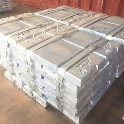 ASTM AISI Ingot Of Zinc Iron Alloy Ingot JIS 99.995% Ingot