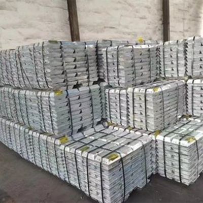 ASTM AISI Ingot Of Zinc Iron Alloy Ingot JIS 99.995% Ingot