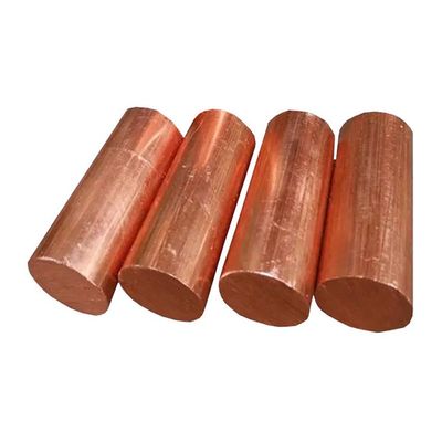 C11000 C1100 แท่งกลมทองแดงบริสุทธิ์ Copper Flat Busbar 8mm C38000