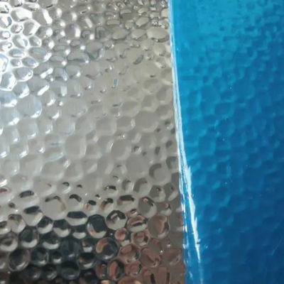 กระจกกระจกกระจกกระจกอัลลูมิเนียมกระดาษ Stucco มือถือหินหินกระจก 200mm