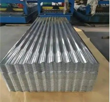 ผนังหลังคาอลูมิเนียม Gi Ibr เหล็ก corrugated Steel สีเคลือบซิงก์ 4.0mm