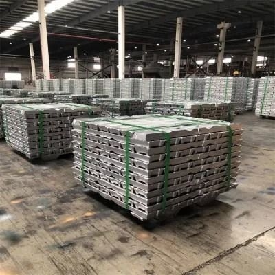 6063 99.9% อลูมิเนียมบริสุทธิ์ อินกอท 99.7% อุตสาหกรรม A7a8a9 ABC12 สําหรับรั้ว